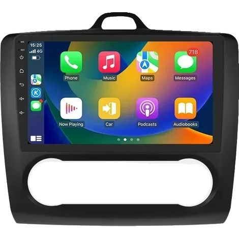 Système multimédia, écran tactile, compatible avec Ford Focus 2 Mk2 2004-2011, P2CP Noir (1/2)