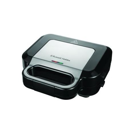 Tostador de sándwiches y gofres Russell Hobbs 3-en-1 3en1 negro plateado 26810-56 2681056 (26810-56)