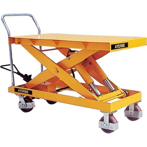 AYERBE - 580080 - Mesa Hidráulica Mesa hidráulica accionamiento manual capacidad 1000 Kilos - AY-1000-MH (1/3)