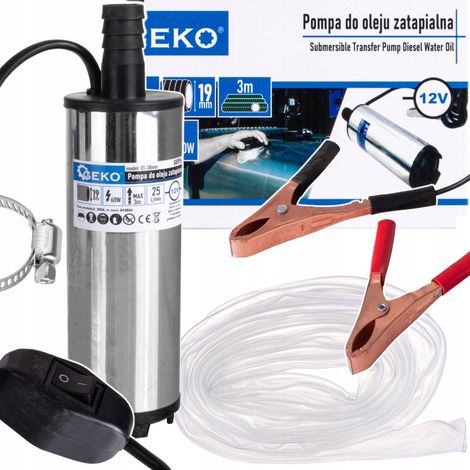 Bomba de aceite sumergible de 12 V y 52 mm con cable de 3 m (40) (1/3)