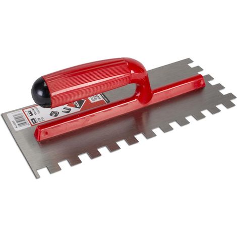Peigne acier 28 cm – Lame haute résistance 12 x 12 mm – Manche bicolore ergonomique – 25907