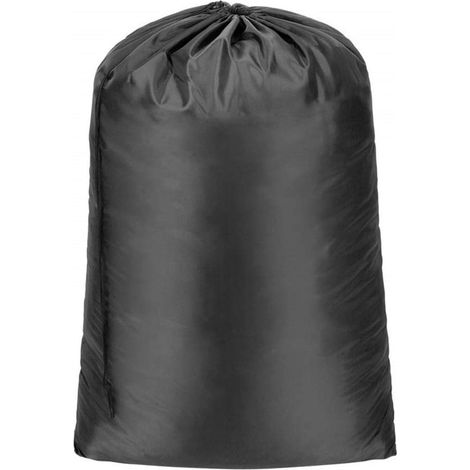 Sac À Linge Sale - 60 X 90 Cm - Nylon Imperméable - Avec Cordon De Serrage Et Fermeture Éclair - Pour Voyage Rangement Familial Dortoir Camping - 1 Pièce (1/5)