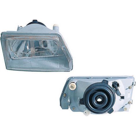 Phare avant droit manuel gris H4 Fiat Cinquecento 1992-1998