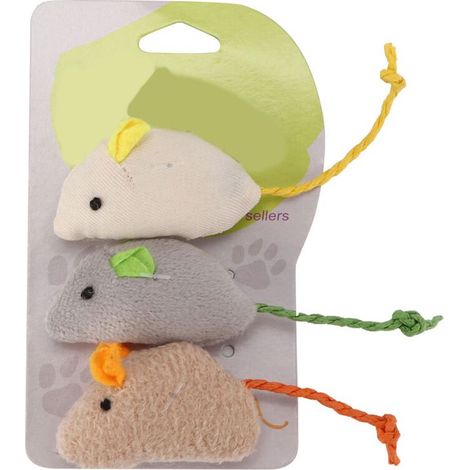 Toys Interactifs pour Chat pour Chats Intérieurs Souris Animaux Jouets Animaux de Compagnie Jouant Toys Simulation de Souris Interactive Jouet en Peluche Simulation Souris Gratte (1/4)