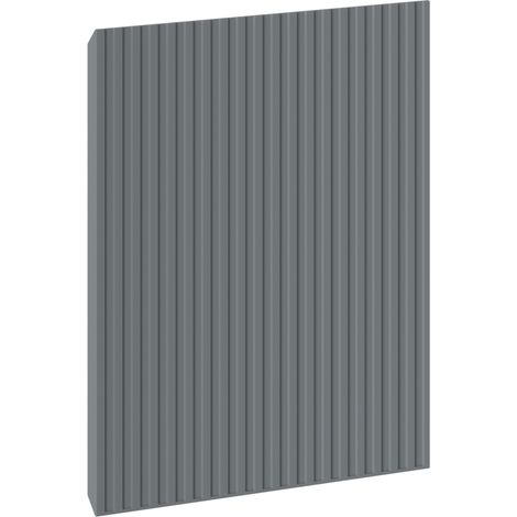 Mexen Rivel Front gerillt für den Badezimmerschrankkorpus 40 x 43,5 cm, Graphit Matt - 91A21-0400-470-1-66 (1/2)