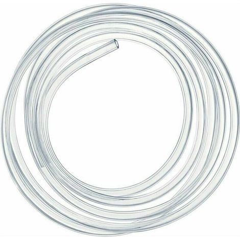 Tuyau en PVC transparent - Souple et résistant - Longueur : 2 mètres - Diamètre : 16 x 20 mm - Haute transparence