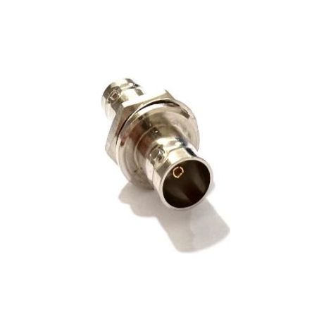 Adaptateur coaxial RS PRO BNC Femelle vers Coaxial Femelle, Droit, , 75O, 1GHz ( Prix pour 1 )