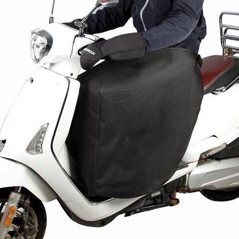 Protection thermique universelle jambes scooter/moto – Imperméable, coupe-vent, doublure polaire – Idéale conduite, fauteuil roulant, déplacements froids/pluie – Kit premiers secours mobilité – Couleu (1/5)