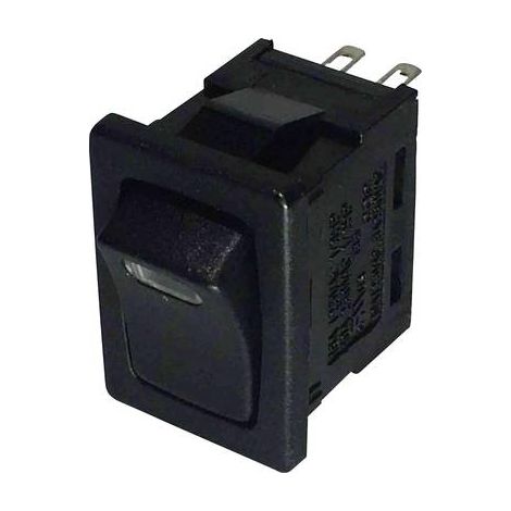 TRU COMPONENTS 1587518 INTERRUPTEUR À BASCULE TC-R13-66L-02 LED 12V/DC 250 V/AC 6 A 1 X OFF/ON À ACCROCHAGE 1 PC(S)