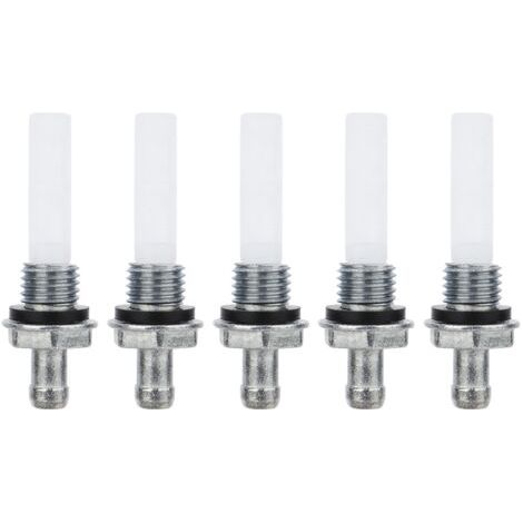 Pair 5 Pièces Filtres à Carburant Métalliques pour Moteurs 4 Temps Adaptés aux Modèles Populaires - (1/5)