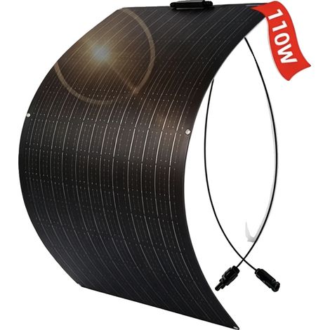 Panneau Solaire Flexible, Haute Efficacité, Revêtement ETFE Durable, 1pcs 110w panneau (1/2)