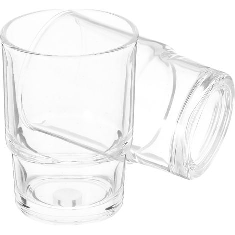 Zahnbürstenhalter im schlichten und eleganten Design 2er Set