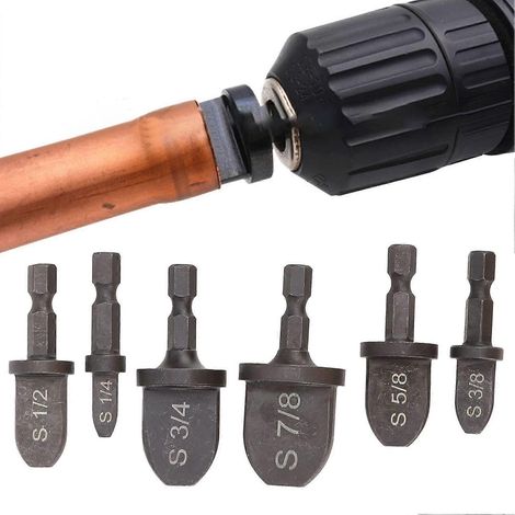 Ensemble d'outils d'emboutissage pour tubes en cuivre et acier, comprenant un écarteur de tubes, un coupe-tubes ... en cuivre et acier, et un outil de sertissage pour tuyaux en cuivre de climatiseur. (1/5)