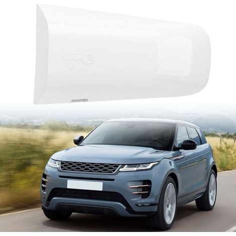Jeffergarden Capuchon de poignée de porte de voiture droite Couvercle de poignée de porte de voiture LR048299 Remplacement pour Land Rover Range Rover Evoque 20112019 Blanc