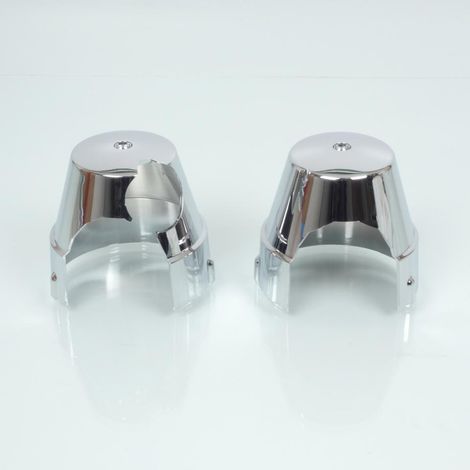 Cuvelage enjoliveur de compteur chromé pour moto Yamaha 1300 XJR (1/3)
