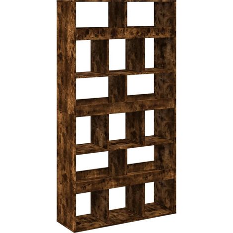 Maison Exclusive - Raumteiler Räuchereiche 100x33x187,5 cm Holzwe