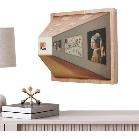 Lampe de cadre photo, lampe de nuit avec vision , éclairage de peinture, veilleuse alimentée par USB, éclairage LED pour restaurant, hôtel, café, maison ou galerie (1/5)