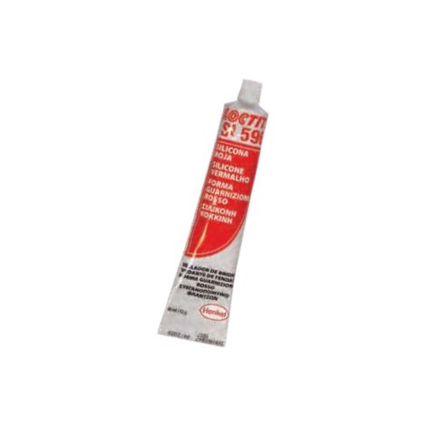 Silicone autolivellante tubo 80ml LOCTITE 596 forma guarnizioni di colore rosso