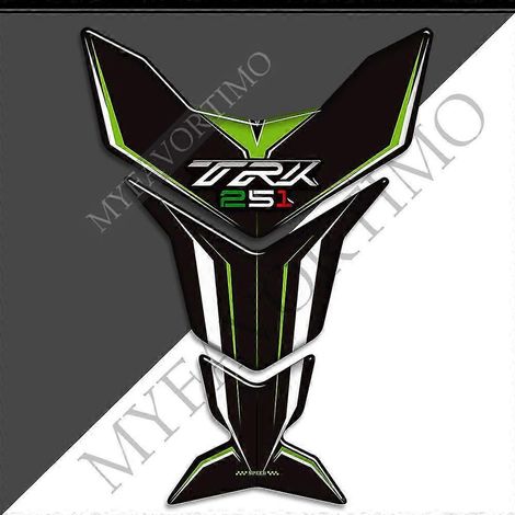 Kit de protection pour réservoir d'essence, de carburant et de protection pour casque et genoux de moto Benelli TRK251 Adventure (TRK2518) - Autocollants inclus (1/5)