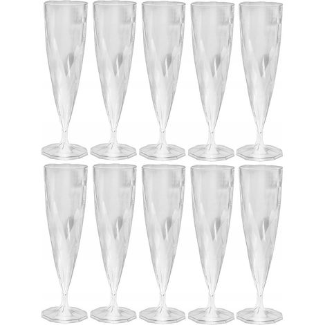 Verres transparents PS 13,5 cl (FL 13 CRISTAL) 10 pièces (1/2)