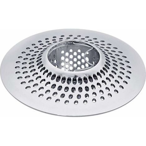 Filtre à cheveux pour baignoire et douche en acier inoxydable (1/4)