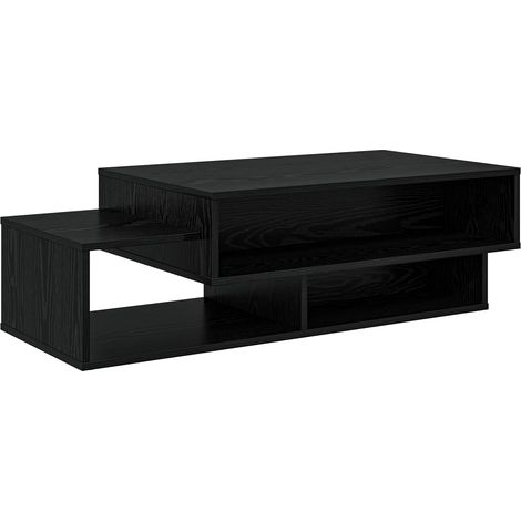 Table basse Chêne noir 105 x 50 x 32,5 cm Bois d'ingénierie