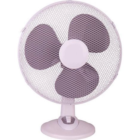 Trade Shop - VENTILATOREN DES TABELLES SCRIVANIA Φ41CM 45 WATT MIT 3 VELOCITIES 3 GRIGIO 6597006 -