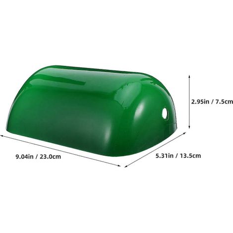 1 lampe de table, abat-jour rétro tendance en verre pour lampe de bureau (1/5)