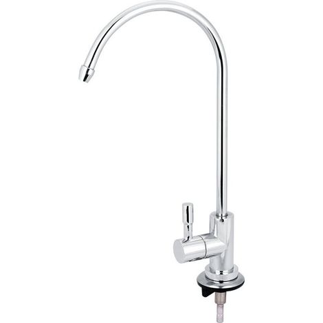 1/4'' Touch Kitchen Sink Faucet Reverse Osmosis Goose Neck Quick Connect Drinking Water Filter Kitchen Faucet Basin Faucet Basin Faucet