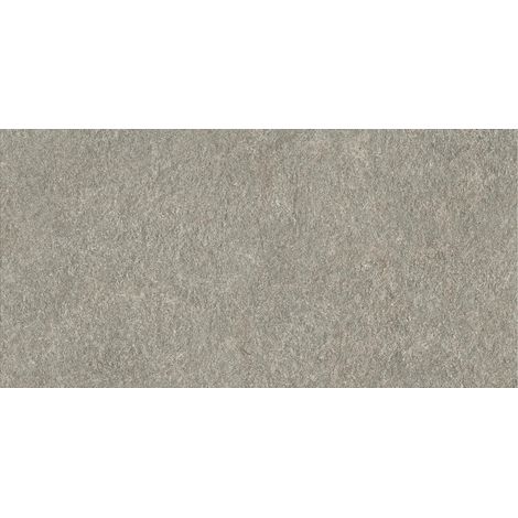 Carrelage effet Pierre Quartzite Gris Cendré 60x30x0,9 cm Mat Venturo - Sol et mur intérieur (vendu par carton de 1,26 m²) - RO'MA CARRELAGE