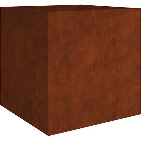 Maison Exclusive - Fioriera 80x80x80 cm in Acciaio Corten (1/5)