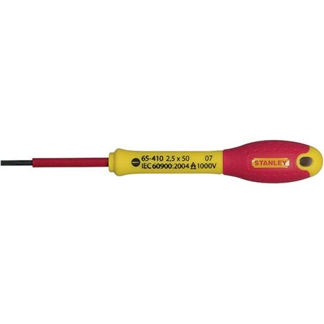 Tournevis Fatmax électricien Isolé 1000v 2.5x50mm - Fatmax