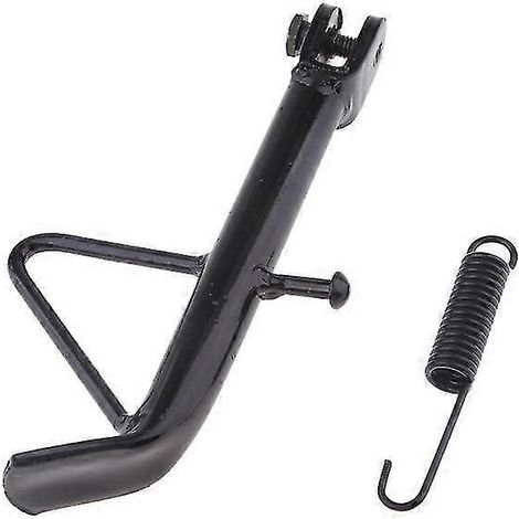 Seitenständer für Motorrad, Motorrad, Roller, E-Bikes und ATV – Schwarz, 16 cm (1/5)