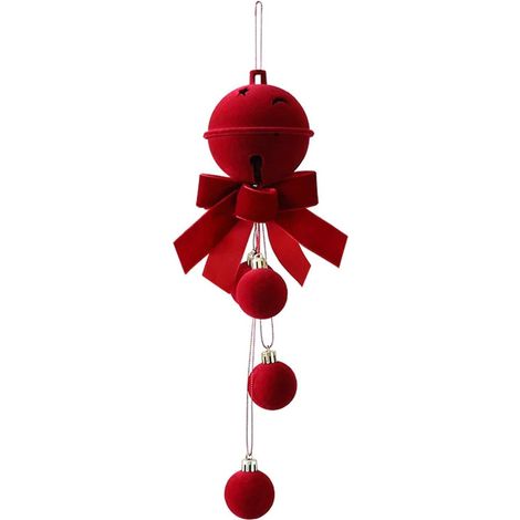 Décorations et ornements de Noël : clochettes de style scandinave et décorations pour sapin effet givré — pour créer des sapins élégants et des intérieurs raffinés. (1/5)