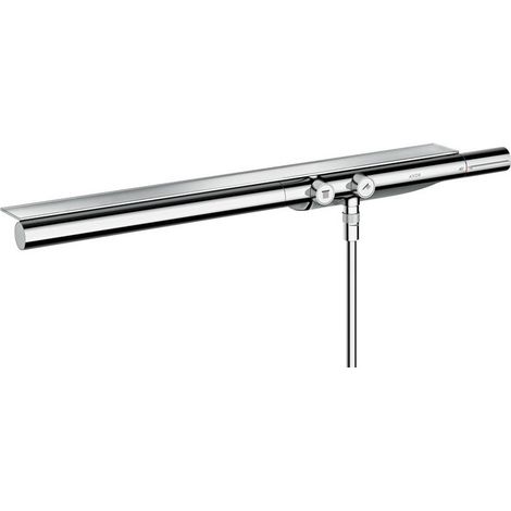 con miscelatore doccia termostatico 800 con 2 uscite in ottone lucido