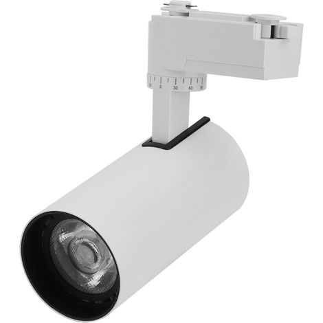 Spot LED Orientable 20W 400K Rail Eclairage Art Mural Hotel Boutique Pack De 1 (1/5)
