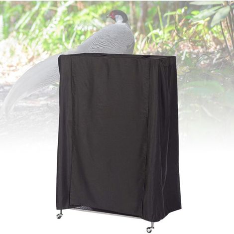 Funda impermeable de tela Oxford 210D a prueba de polvo para jaula de loro, modelo universal, 69x104x122cm (1/3)
