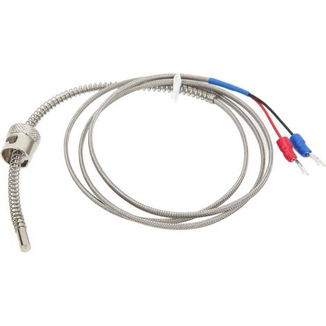 Sonde thermocouple type K robuste, résistante à la corrosion et aux interférences (1 mètre) (1/5)