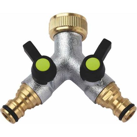 Enchufe con 2 grifos 3/4F + conexiones Ott 465B Aquatech