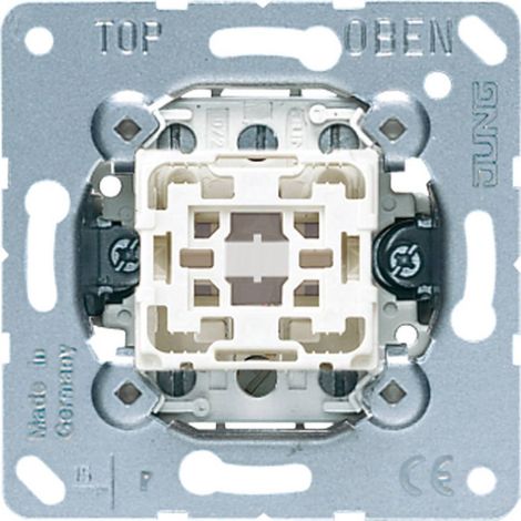 Interrupteur Jung 533-2U aluminium 250 volts boutons (1/2)