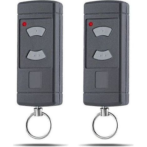 Lot de 2 émetteurs pour porte de garage, compatibles avec télécommandes Hse2-40, Hs4-40, Hsm4-40, fréquence 40,685 MHz (1/4)