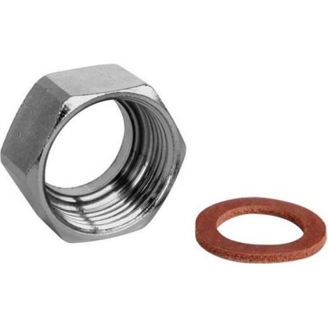 DADO IN OTTONE PER TUBI FLESSIBILI ACQUA 3/4