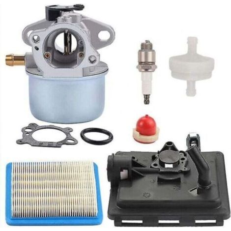 799868 Carburateur avec 496116 795259 Base de filtre à air, compatible avec 124l02 124t02 124t05 124t07 (1/3)