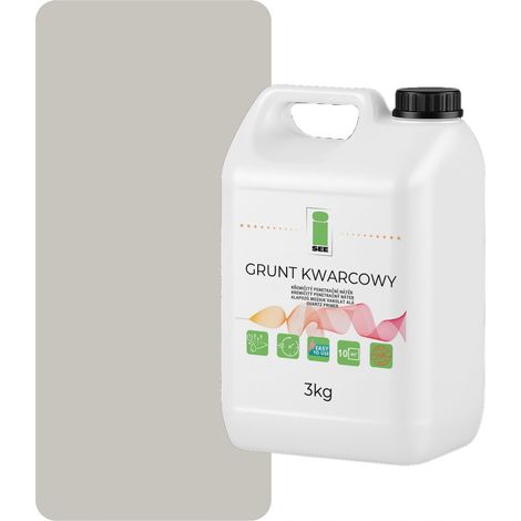 Imprimación de cuarzo para yeso de silicona, 3 kg, gris cálido F292 (1/5)