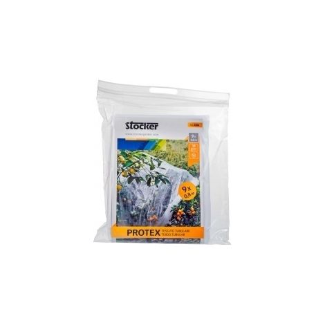 Stocker Protex Tessuto tubolare bianco 0,8 x 9 m 19 gr (1/3)