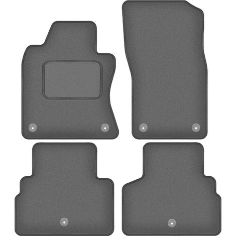 Tapis de sol en velours graphite pour : Infinity Q60 Coupé (2016-2022)