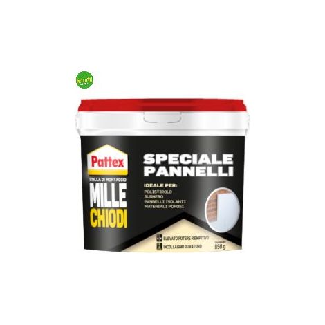 Pattex millechiodi bucket speciale per pannelli gr.850