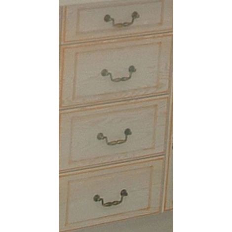 [jamais Utilise] Porte De Cuisine Florale Saumon H700xl400 4 Tiroirs Vendu Séparement Kit Tiroir Gd Menuiseries Gd Menuiseries