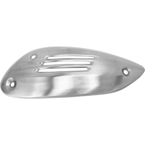 Protège-échappement moto en acier inoxydable, cache silencieux pare-chaleur, remplacement pour VESPA GTS 125 250 300 GTV 2013-2021, couleur argent (1/5)