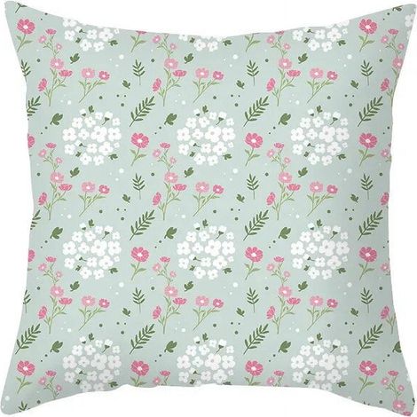 Taie D’Oreiller Coton Linen - Double Face - Pour Canapé Chaise Bureau Lit Extérieur - Disponible En Plusieurs Dimensions (1/5)